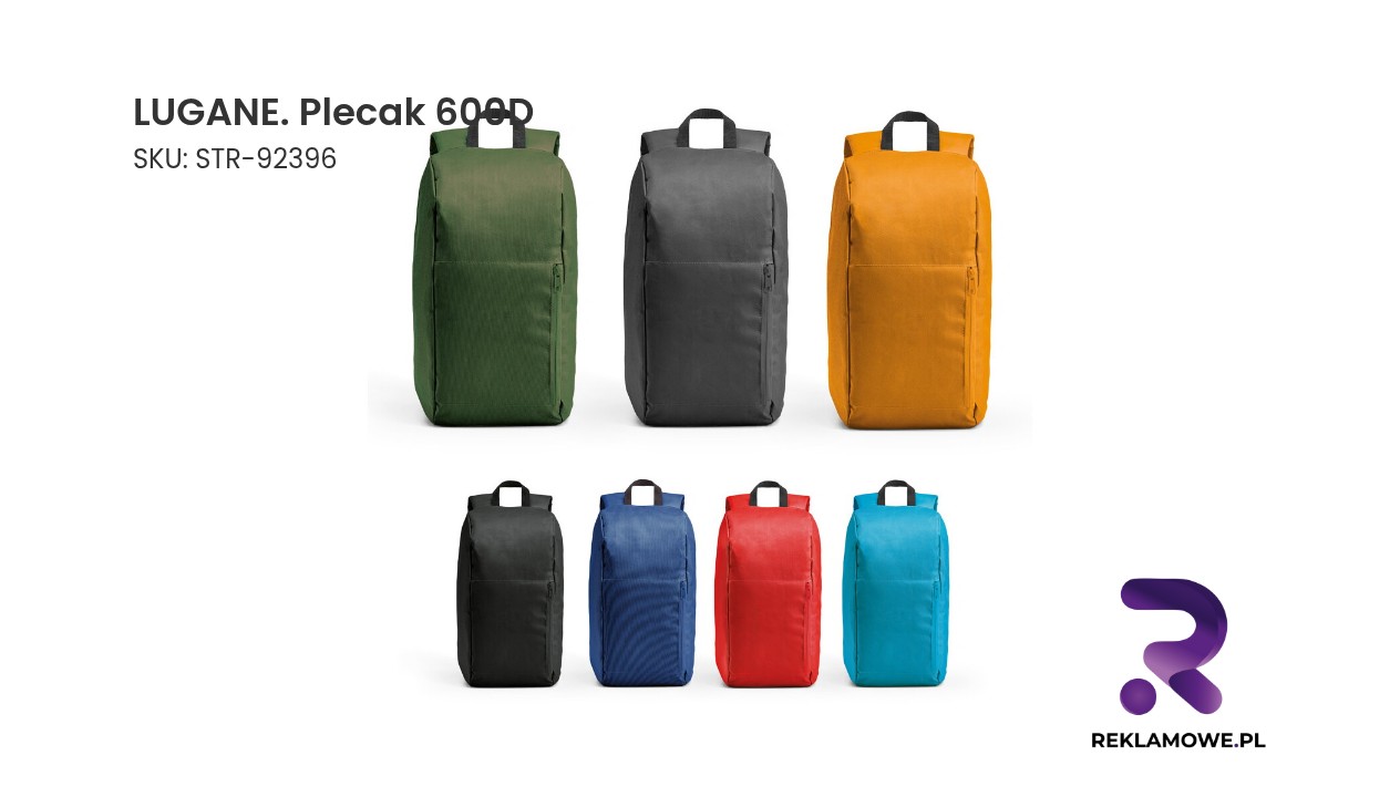 LUGANE plecak 600D – wytrzymały plecak na co dzień
